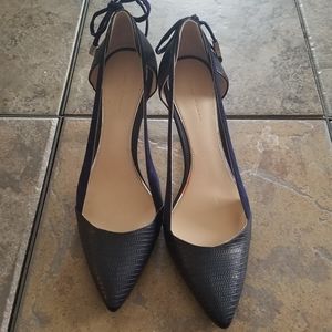 Navy Blue Zara Women Heels